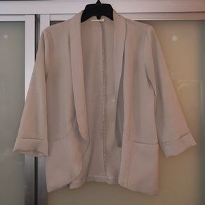 Lush blazer - tan. Great condition.